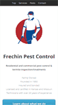 Mobile Screenshot of frechinpestcontrol.com